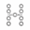 Mini ' H ' Shape Plate