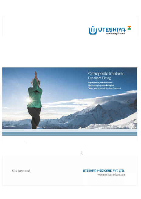 Orthopedic Implants & Instruments Manufacturer/Suppliers- Uteshiya